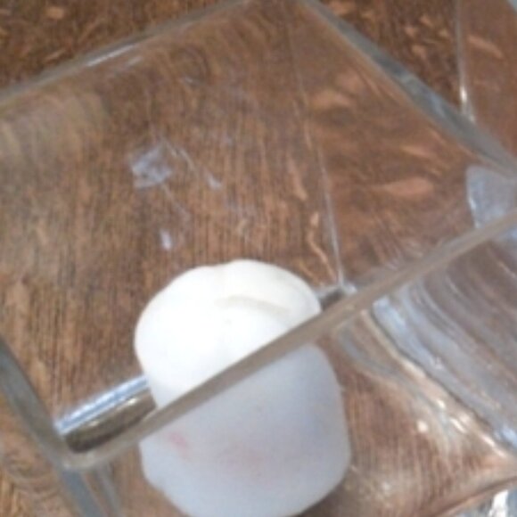 Heavy Square 4" Glass Candle Holder/Vases/Terrarium - Picture 2 of 5